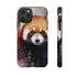 Red Panda in Watercolor - Impact Resistant Phone Case iPhone 11 Pro Matte
